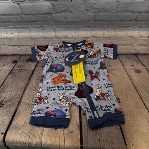 CoZco I Love You to the Moon and Back Bamboo Shortie